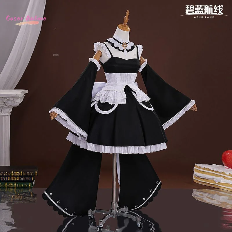Game Azur Lane HMS Formidable  Cosplay Costume Uniform Halloween Carnival Party Christmas Play Role Clothes Clothing