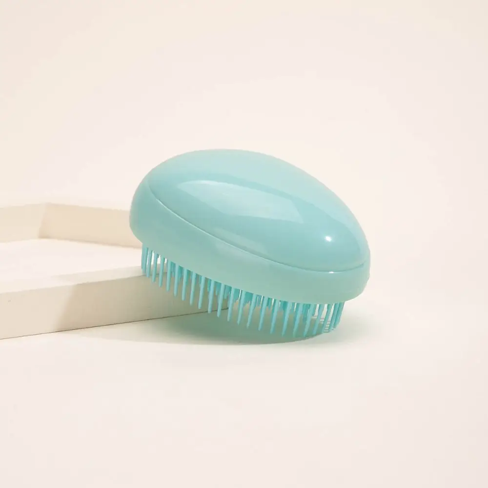 

Расческа для ухода за волосами круглой формы со звездным небом, мягкая щетка для массажа кожи головы с защитой от узлов, салонная щетка для волос