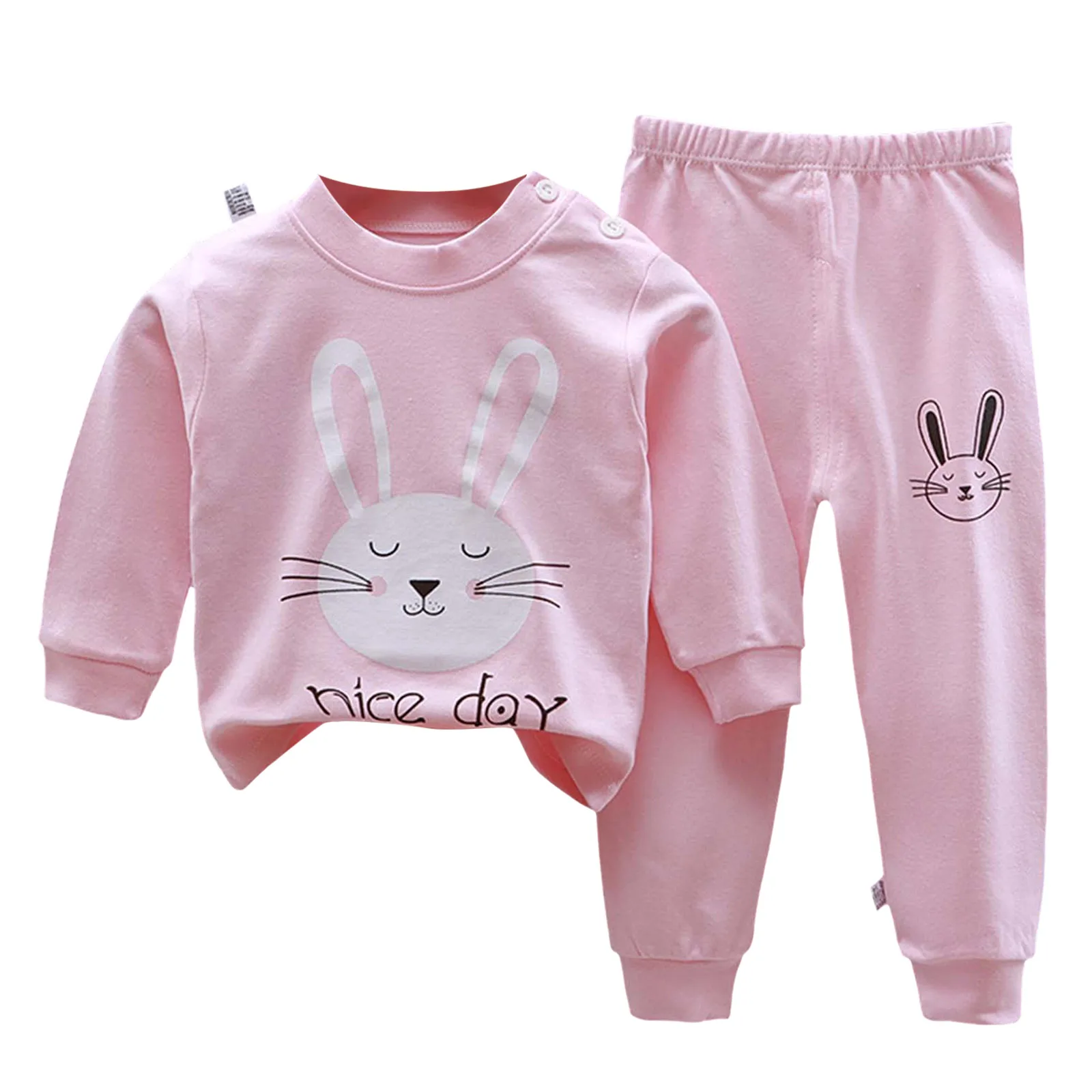 

Baby Boy Babies Children Underwear Sets Cotton Boys Home Wear Baby Cotton Warm Girls Fall Clothes Boys Christmas Formal Outfit