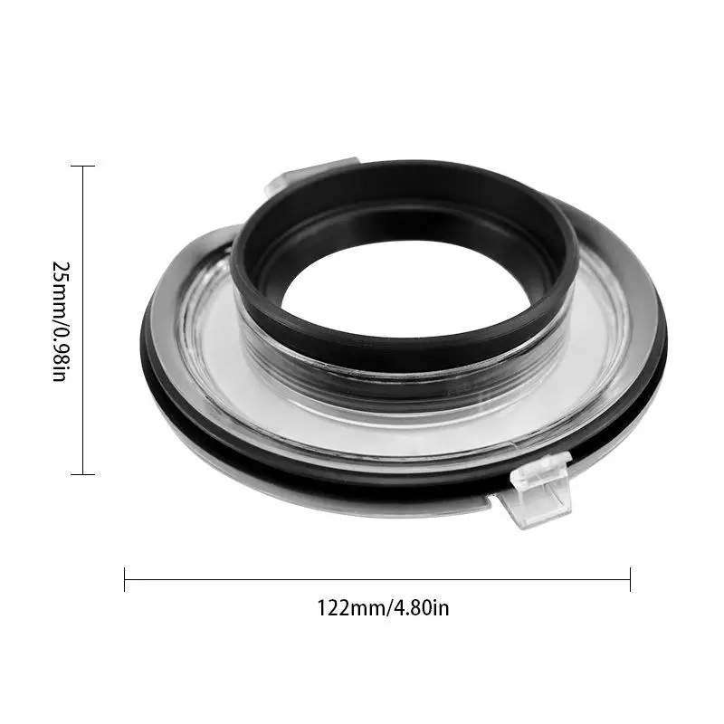 V10 V11 Vacuum Dust Bin Lid Replacement with Secure Sealing Ring for Better Performance 1 PCS