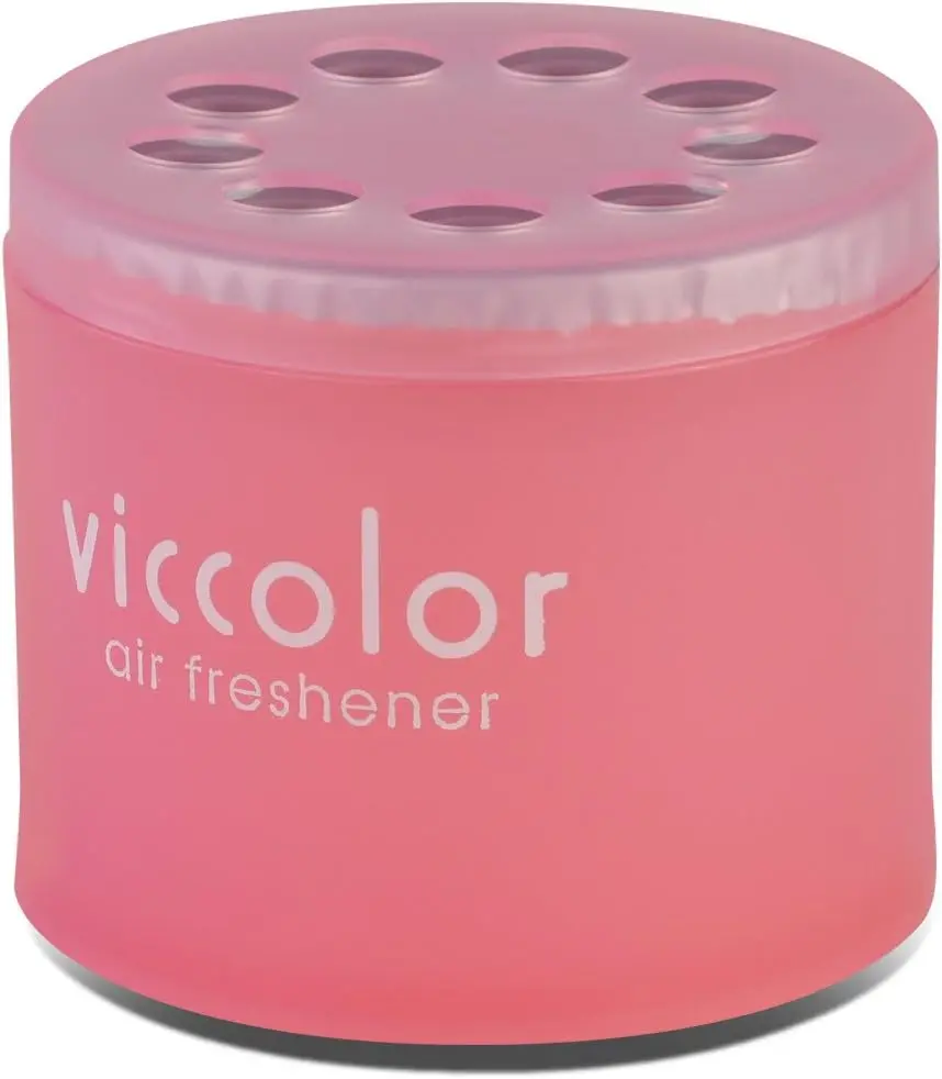 

Japanese Gel Car Air Freshener, 60-Day Lasting, Peach & Kiss Scent, Under-Seat Can