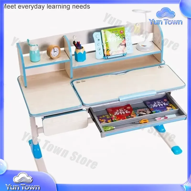 for Kids Study Table for Adjustable Height Ergonomic Desk Non Toxic Environmental Protection Table for Children Learning Desk