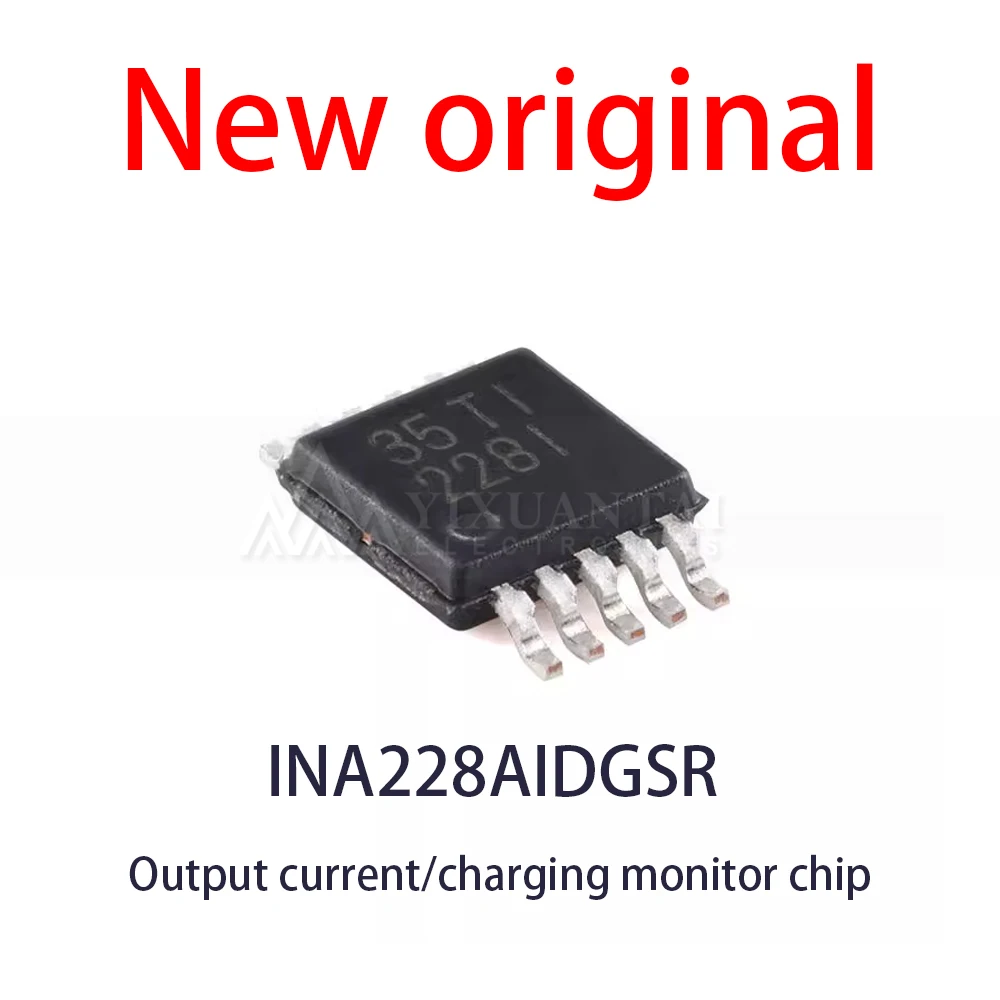 5-50Pcs/Lot New original INA228AIDGSR INA228A INA228 228I VSSOP-10 with alarm function output current/charging monitor