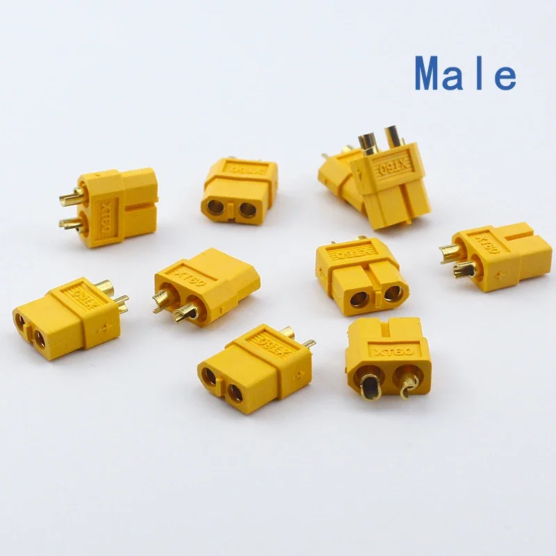 10pcs / 5pairs XT60 XT-60 Male Female Bullet Connectors Plugs For RC Lipo Battery