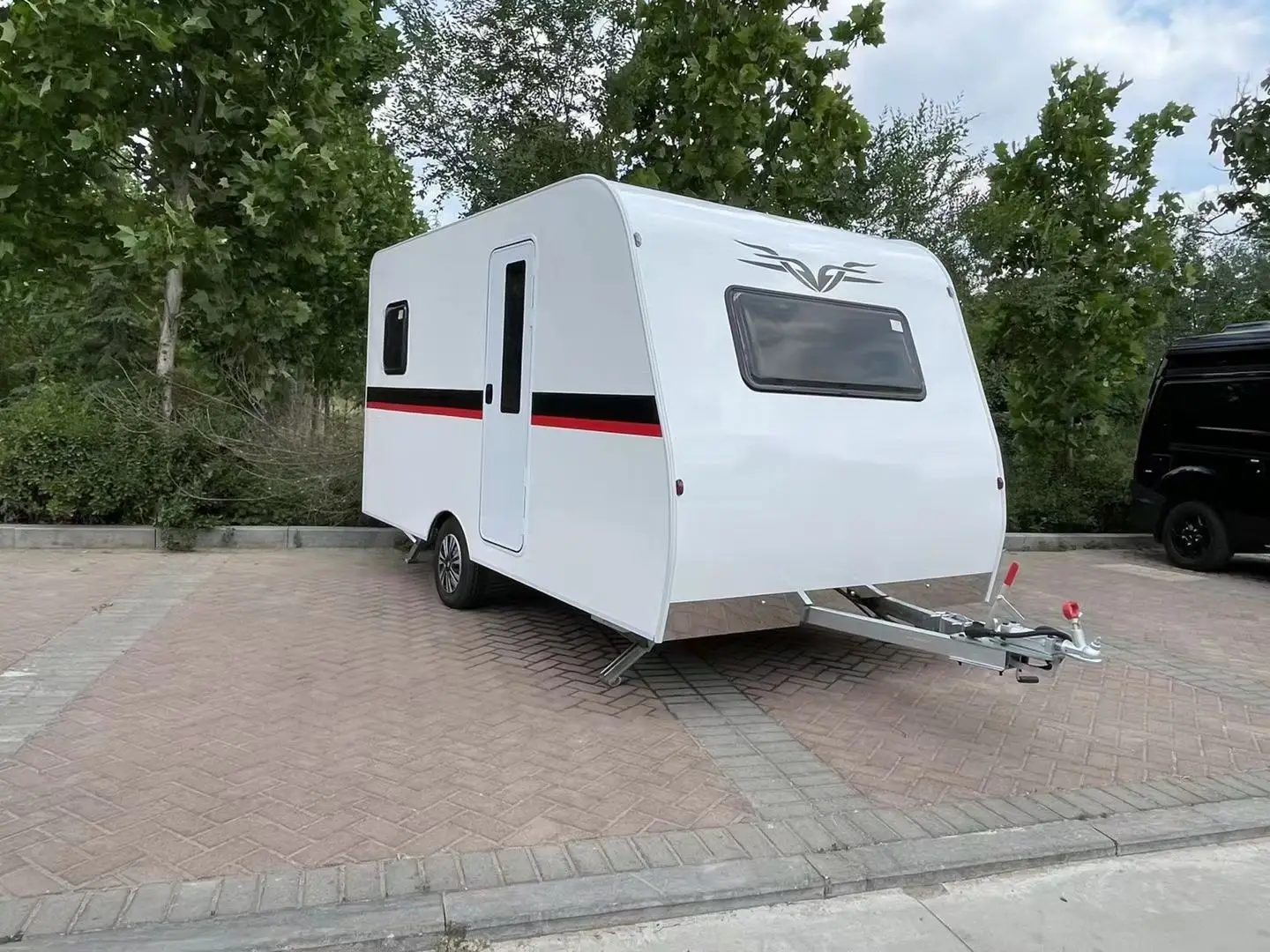 

Off Road RV Camper Australian Standard Caravan Pop Tent Camping Trailer Small Travel Trailer for Sale