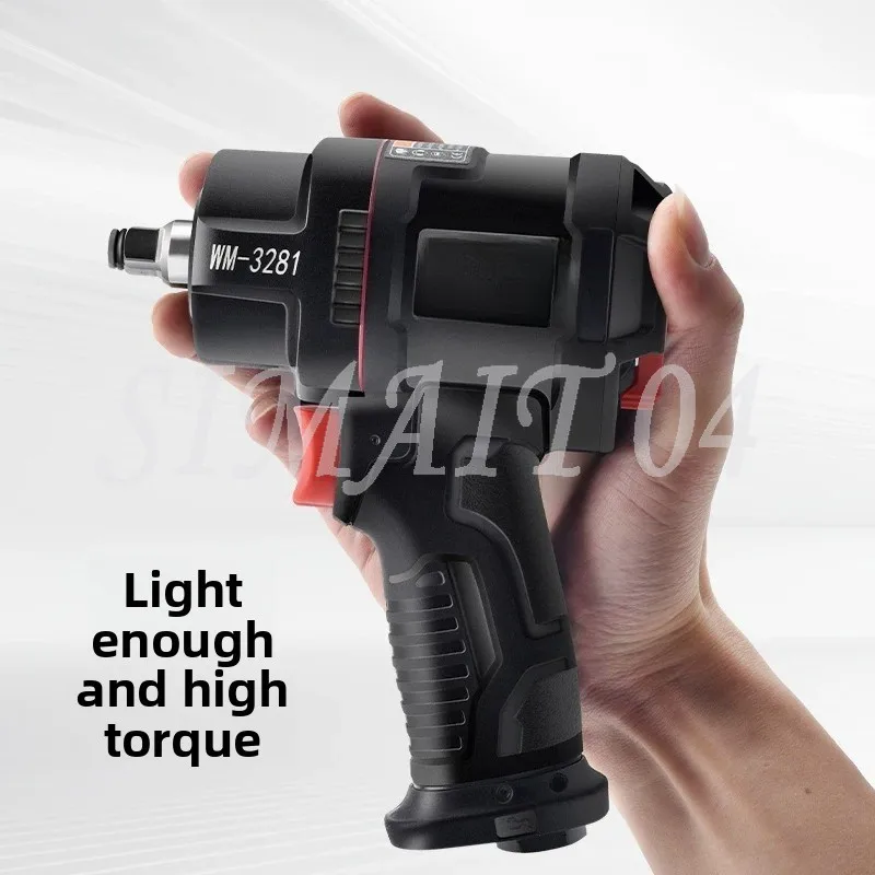 Pneumatic small wind cannon wrench large torque 1/2 inch mini small wind-powered light assembly line tool