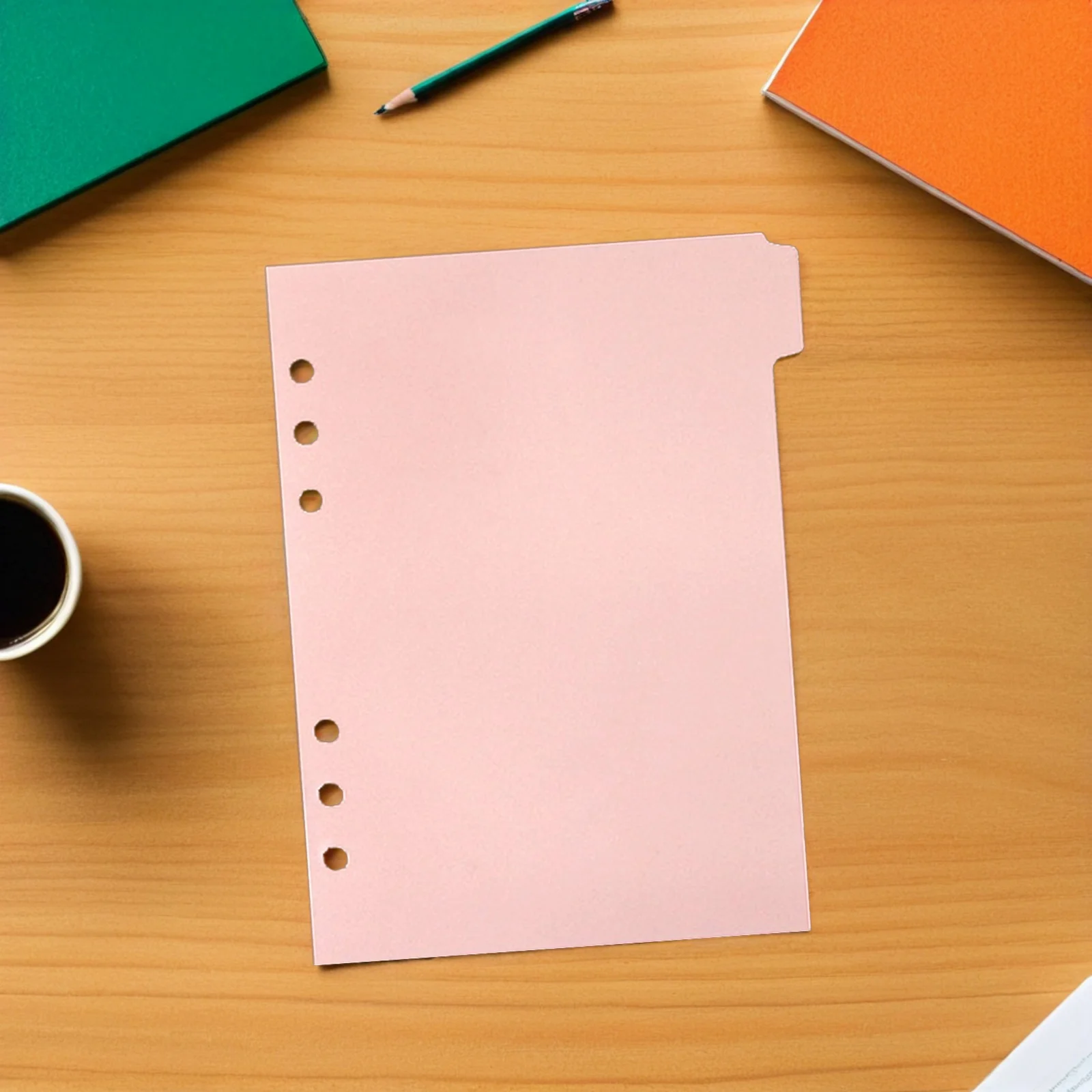 

6pcs Notebook Dividers Detachable Index Tabs For Planners Files Books Household Binder Supplies Tab Dividers Book Accessories