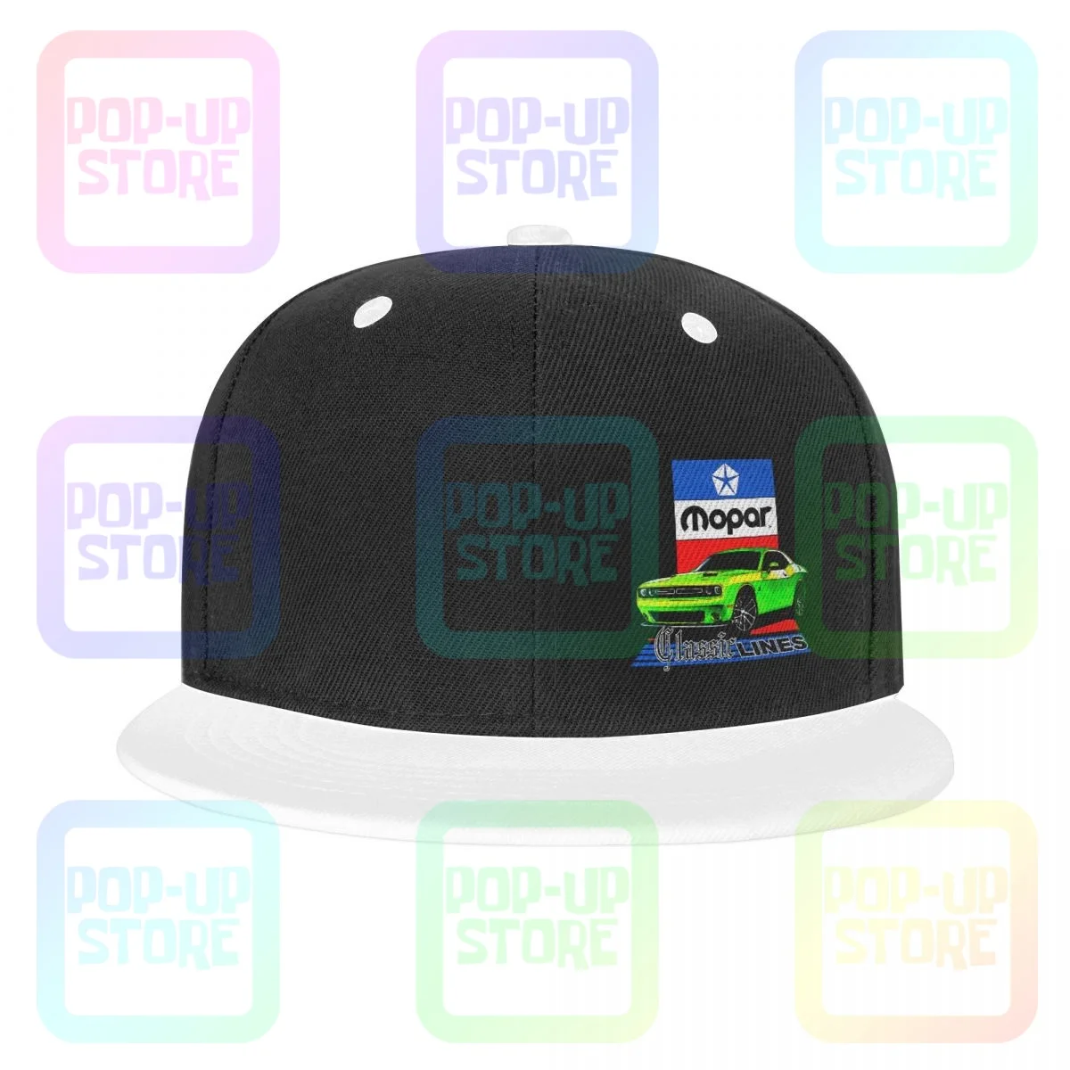 Mopar Classic Lines - New Dodge Challenger Snapback Cap Colorful Baseball Caps Summer All-Match High Quality