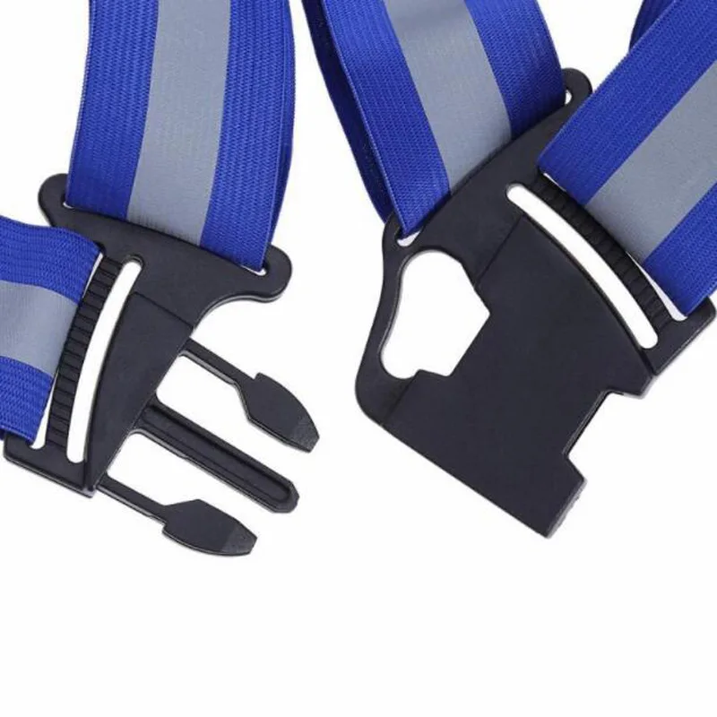 حمالة ملابس للركض ليلاً ، أحزمة عاكسة ، سترة أمان قابلة للتعديل ، شريط مطاطي للكبار والأطفال ، جديد ، #6