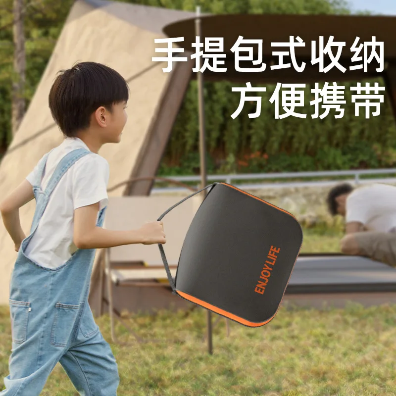 Inflatable sofa mattress outdoor camping portable lazy sleeping mat indoor single and double camping thickened automatic