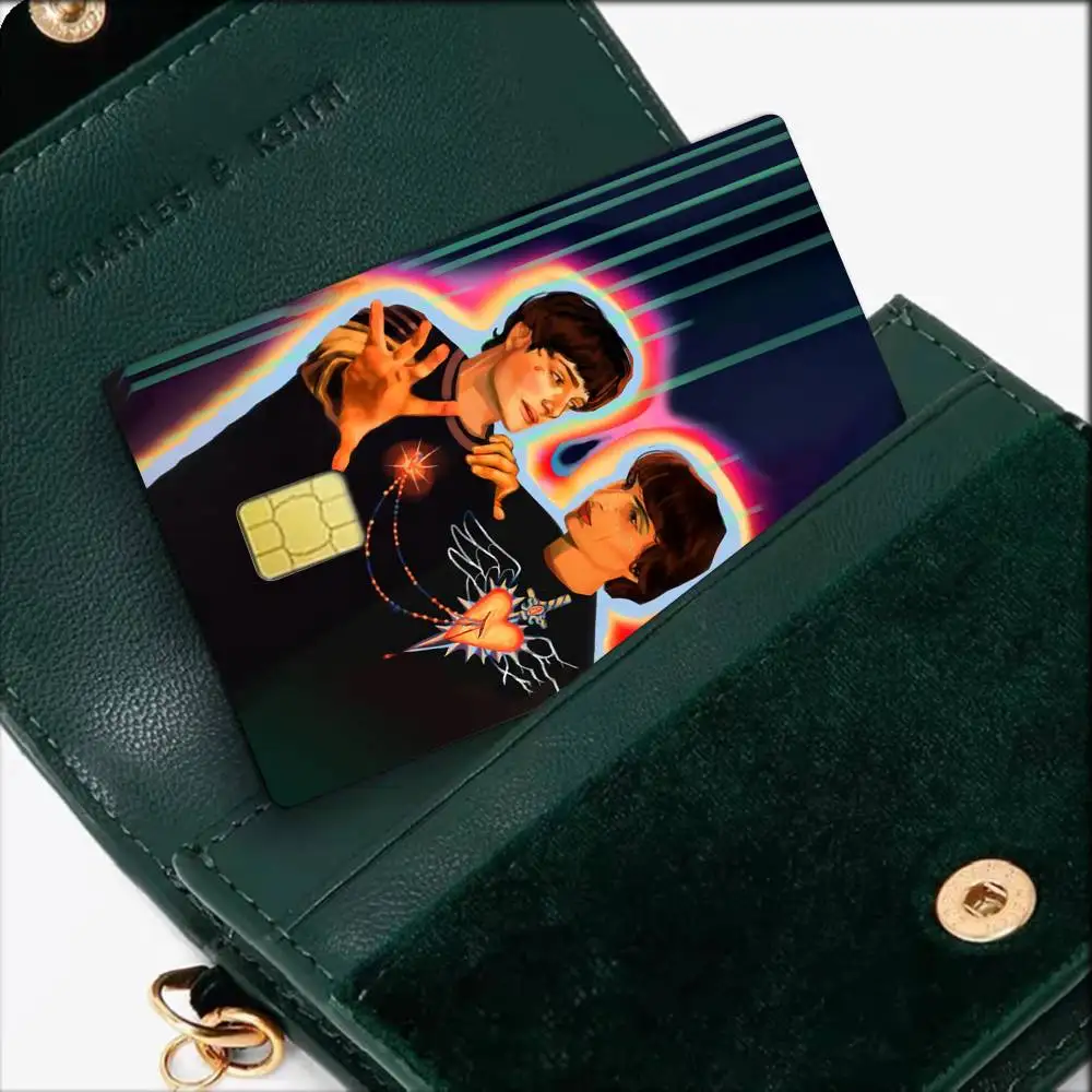B-Byler Fanar-T Waterproof Film Skin Cover Credit Card Stickers Debit Front Bank Bus Pass