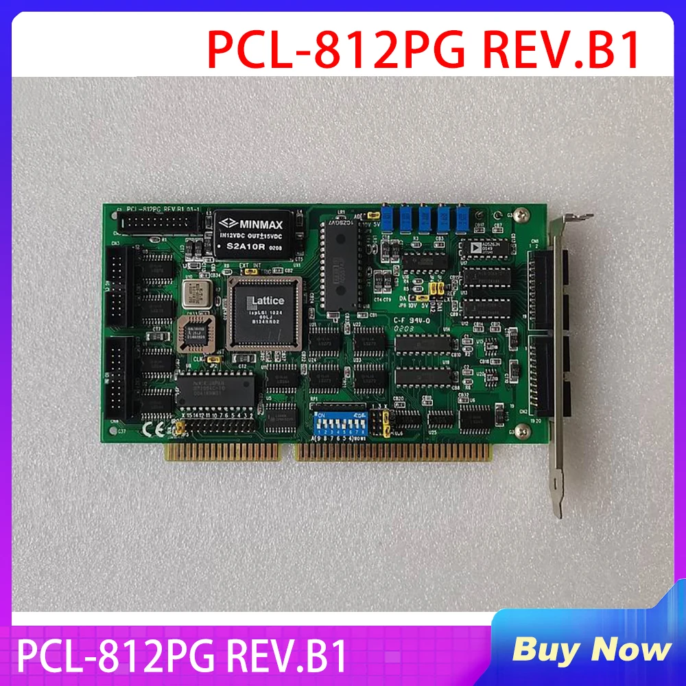 

For Advantech PCL-812PG REV.B1 03-1 Analog and Digital I/O Industrial Card PCL-812PG