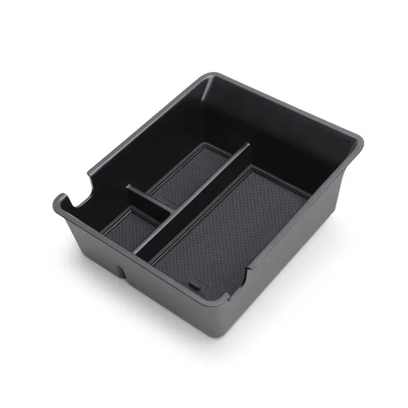 For GEELY Preface 2024 Car Storage Box Centre Console Organiser Armrest Tray Glove Box Modified Interior Accessories ABS Black