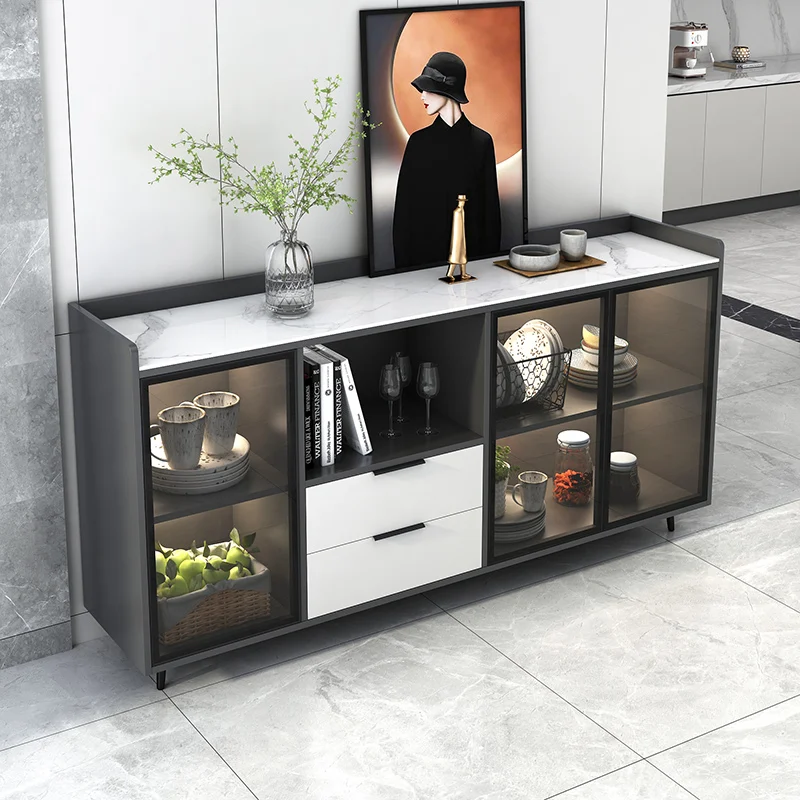 

Rock sideboard sideboard wine cabinet kitchen locker cupboard home living room wall locker