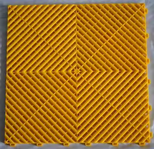 40X40X1.8CM Low MOQ Factory Direct Sale Non Slip Interlocking Garage Floor Tiles Garage Floor Mat for Carwash Detailing Shop