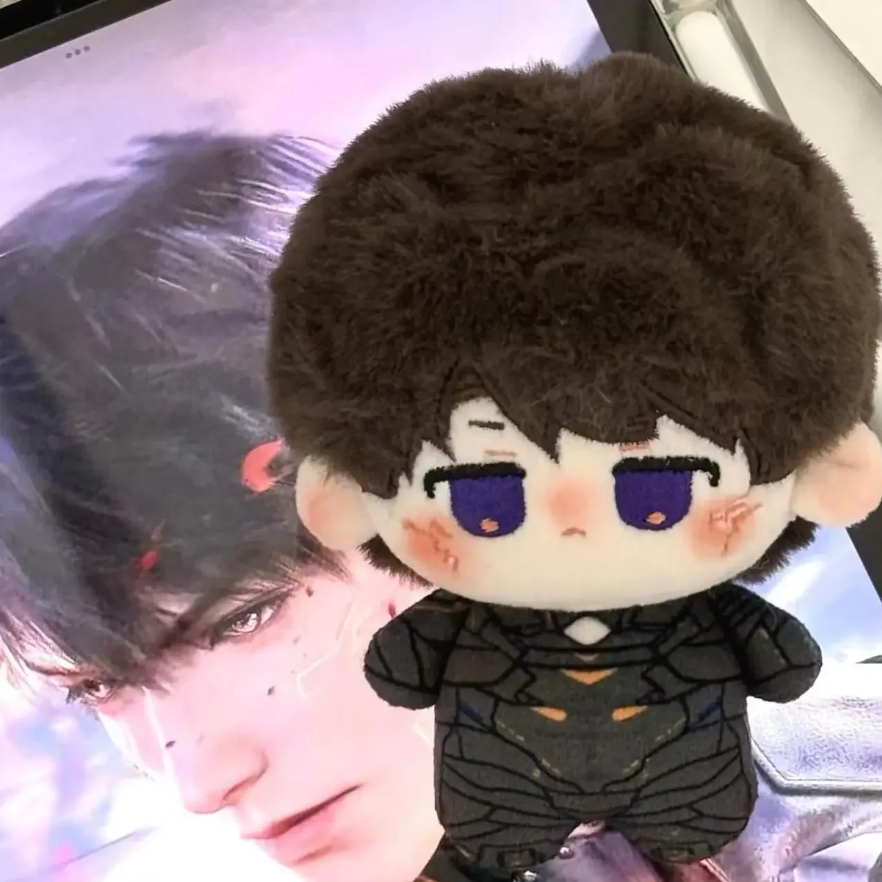 

10 см Love and Deepspace Caleb Dolls Game Очаровательная плюшевая кукла Body Аниме Кукла Dango Toys Косплей Пушистая подвеска Рождественский подарок