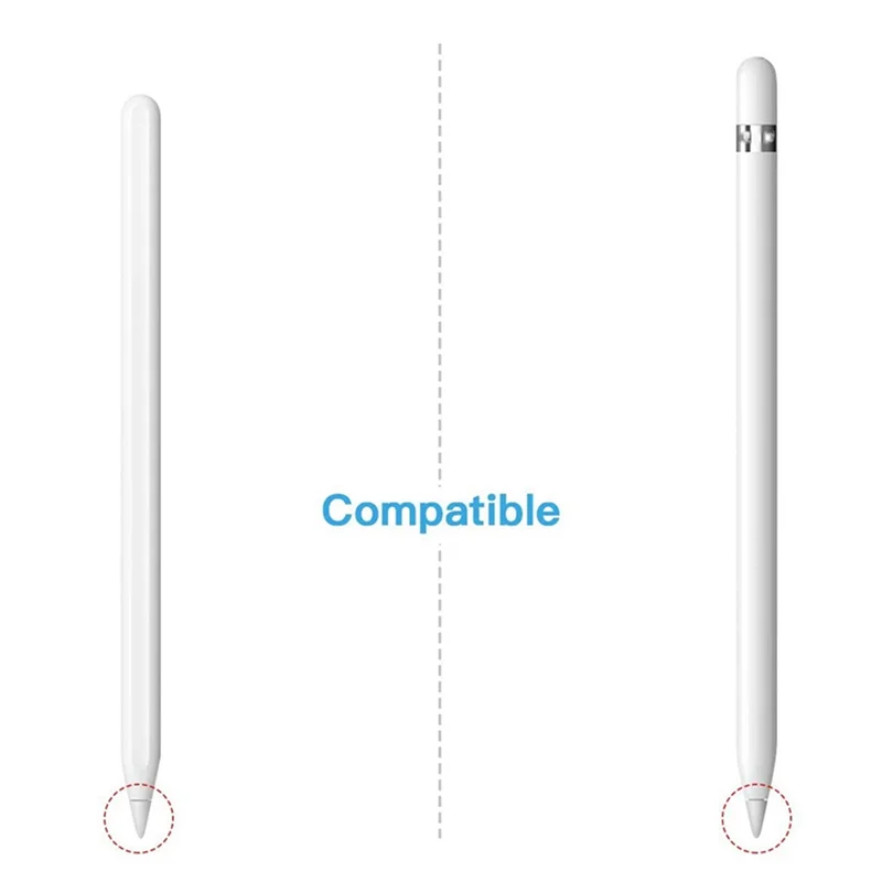 

20 Pack Replacement Tip For Pencil Nibs For Pencil 1St & 2Nd Generation (White)