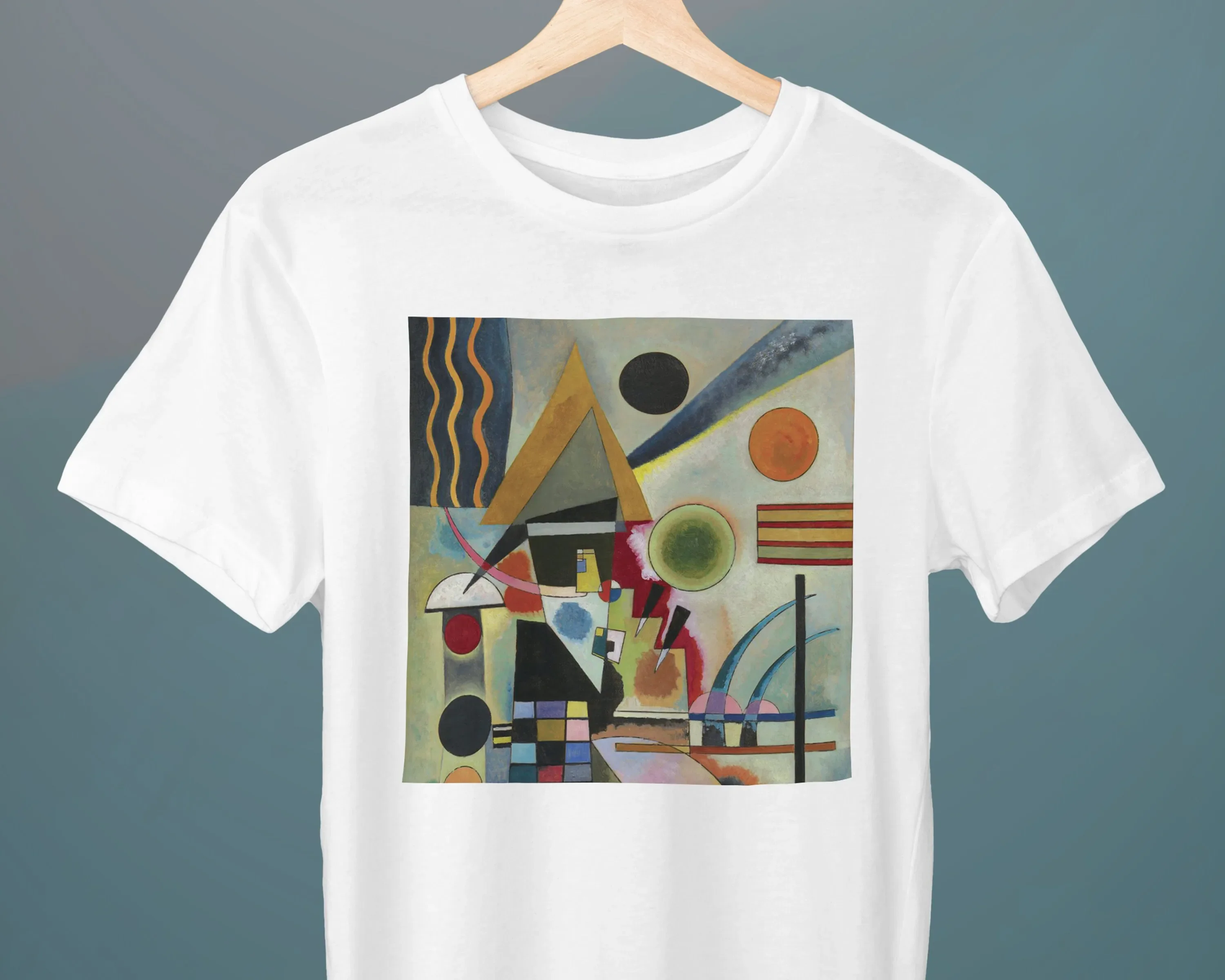 Swinging Wassily Kandinsky Painting Unisex T-shirt Art