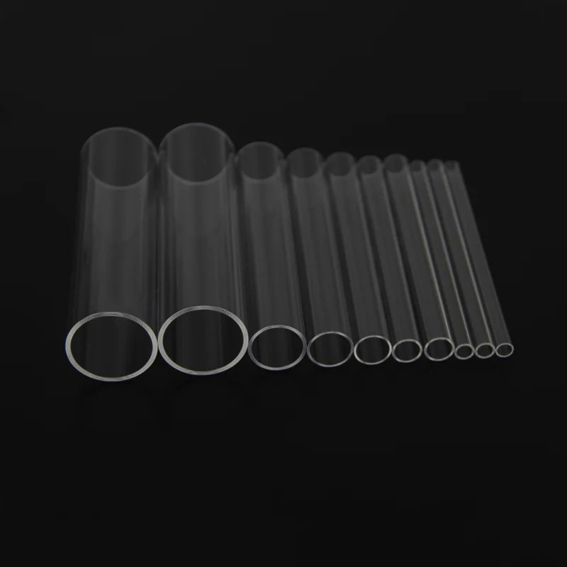 Quartz tube High temperature resistant glass furnace tube Tube furnace (diameter 0.5mm-20mm) spot capillary