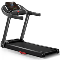 UMAY P9 Treadmills for Home, Folding Treadmill with Heart Rate Monitor, Walking Pad Foldable with 12 Programmes