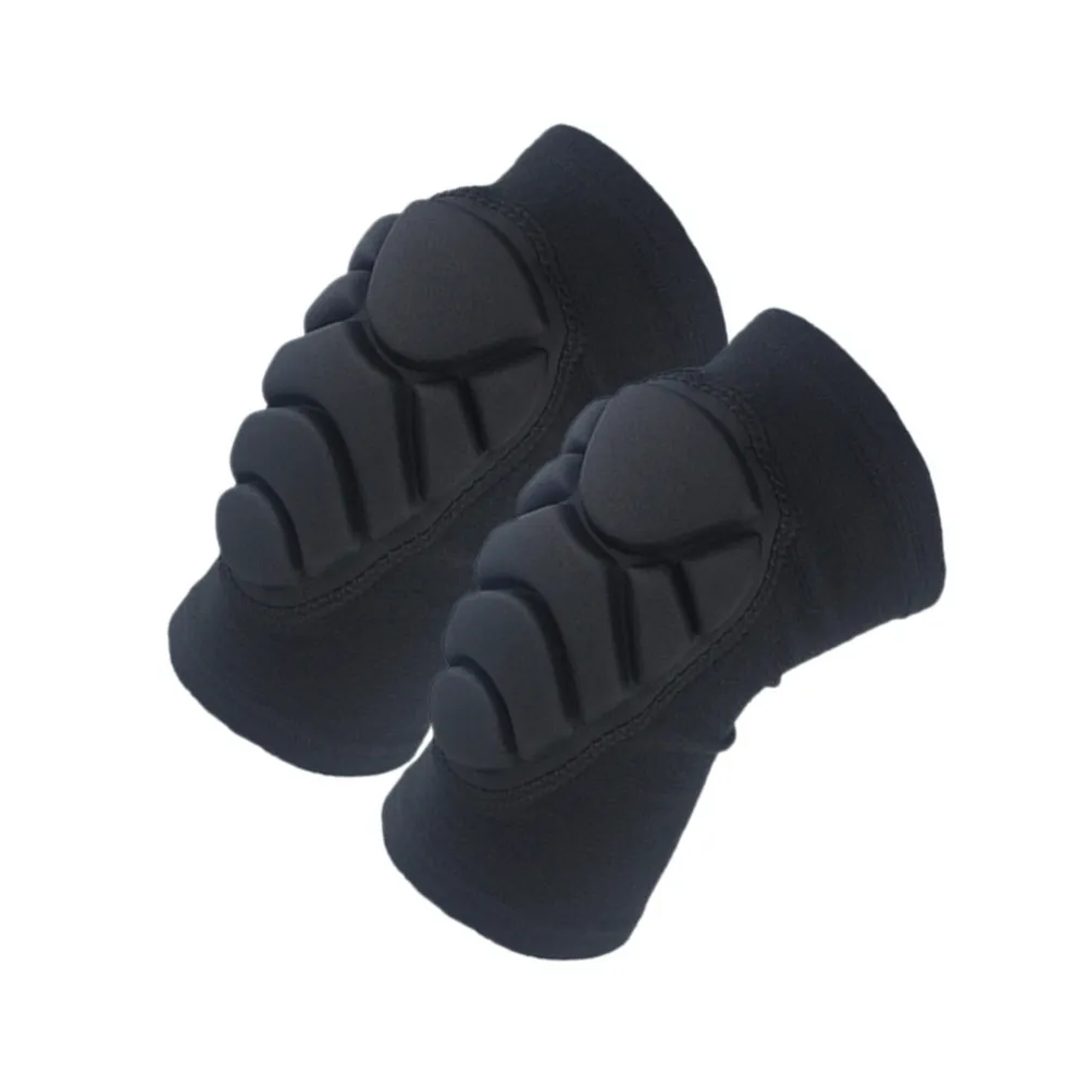 1Pair Knee Brace Protective Pads Thickened Sponge Anti-Collision Sports Sleeve Knee Support Basketball Football Volleyball