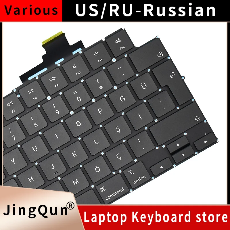

"New Laptop Keyboard Midnight Blue for MacBook Air 13"" 15"" A2681 A3113 A2941 A3114 US UK English French German Spanish Italian