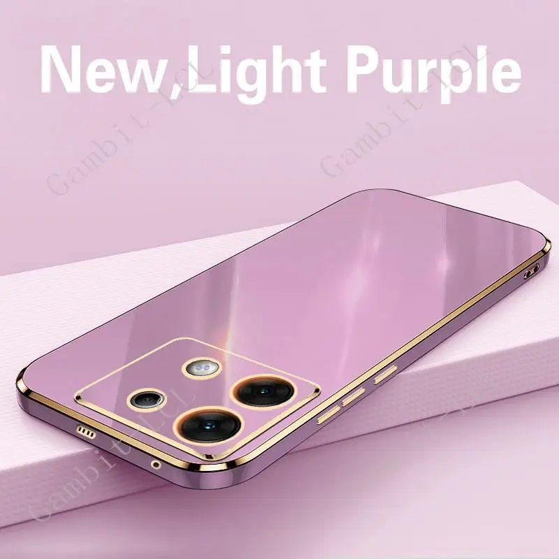 Electroplating Straight Edge Soft Shell For Infinix Zero 30 5G 6.78\