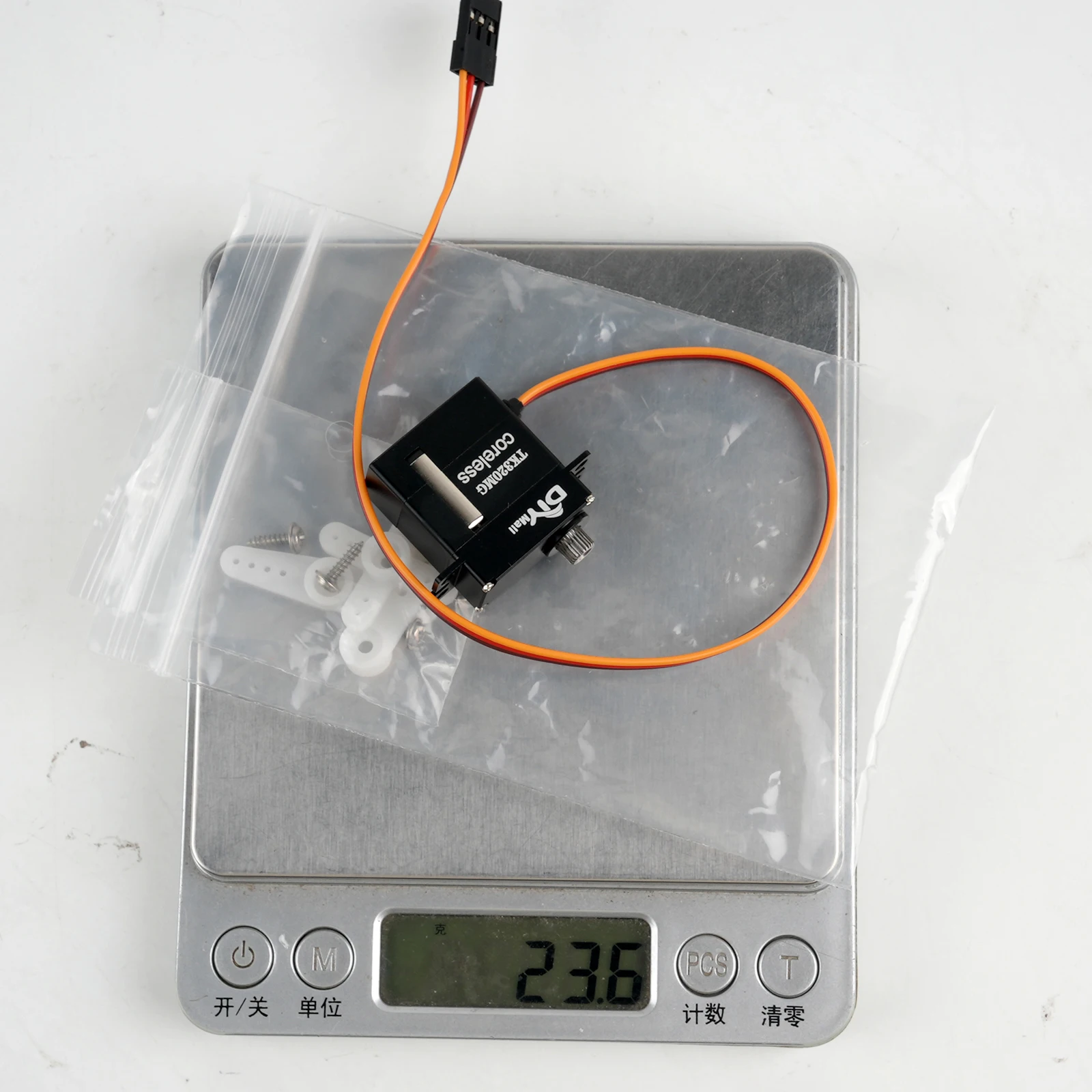 3,8 KG Micro Servo Digital 8,4 V Motor Sin Núcleo 20g Mini de Alta Velocidad para Arduino RC coche helicóptero avión Drone Robot 1/2/4 Uds