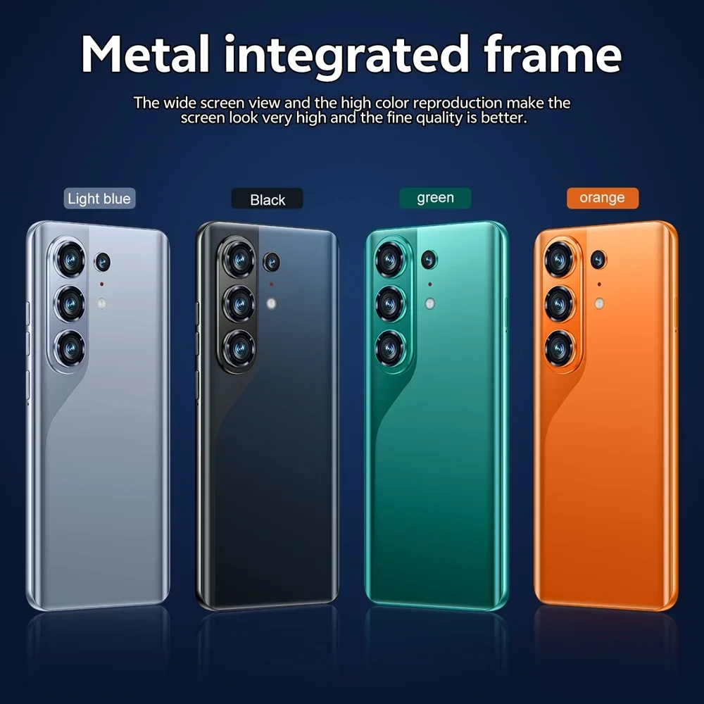 K-Touch Mobile Phones C26 Ultra Android 15 Smartphone 7.3 Inch Cell Phone 8000mAh Face Unlock 5G Dual SIM 16+48MP Camera Global Version Cellphones For Men Women