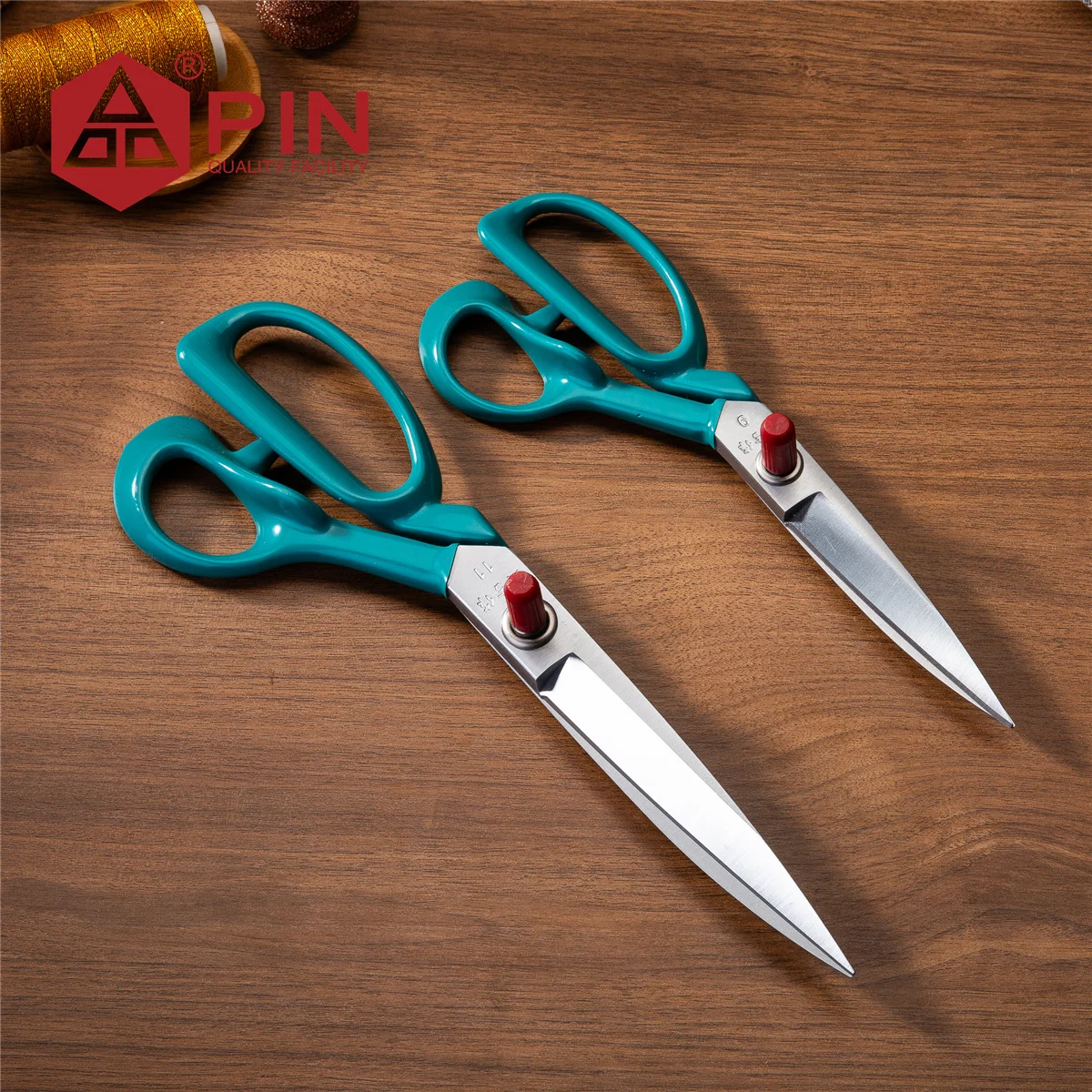 Professional Heavy Duty Tailor Scissors High Carbon Steel 4-Stage Sharpening German Quality Fabric Cutting Sewing Shears 9