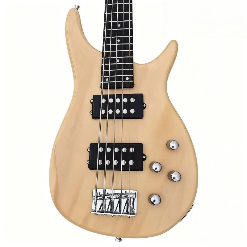 High-Grade Five-String Electric Guitar for Beginners Advanced Players Maple
