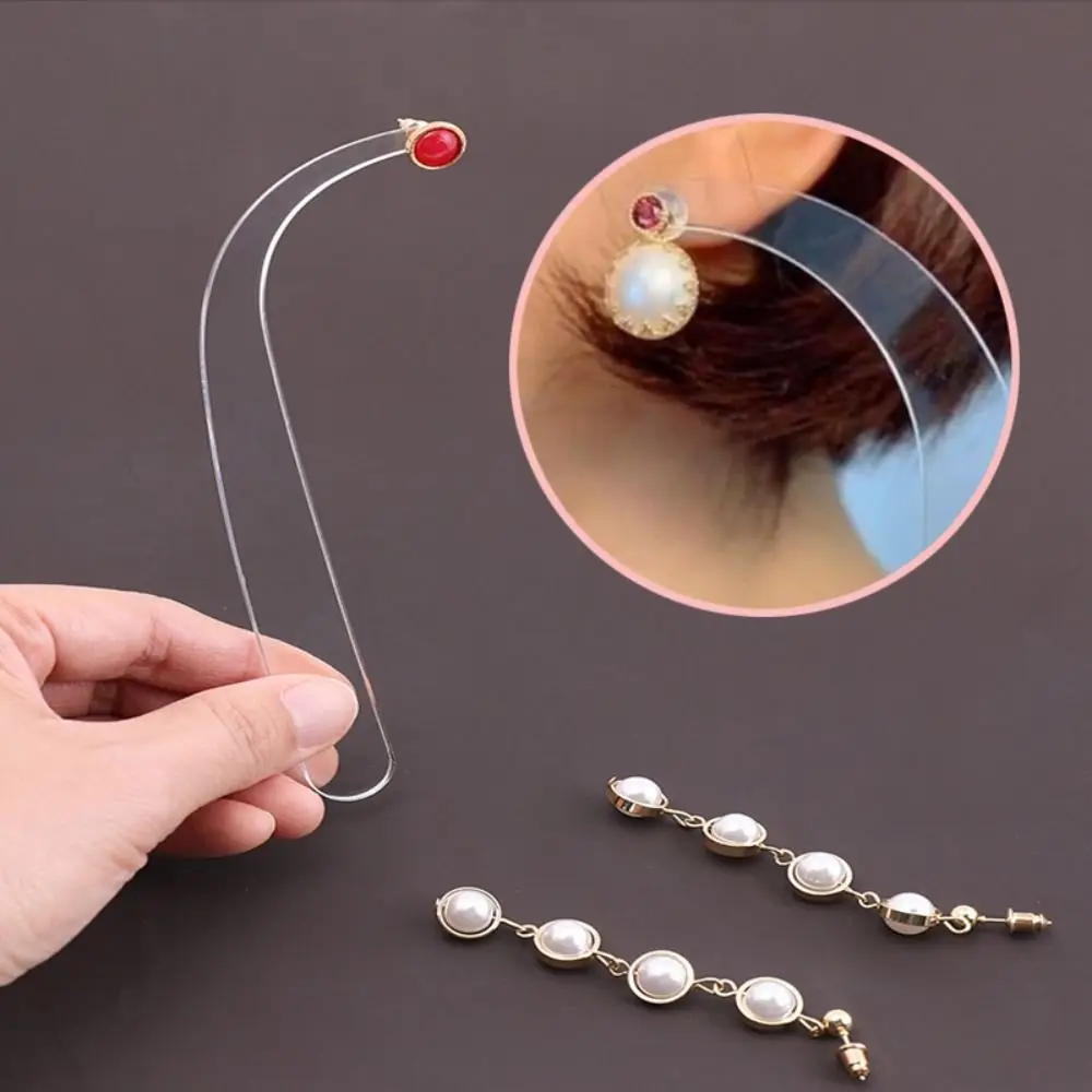 Jewelry Display Tool Earrings Display Stand Clear Acrylic Earring Display Holder Trial Display Holder Rack