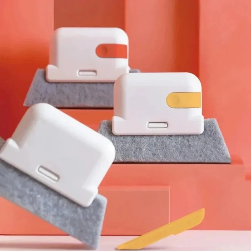 

Щетка для чистки окон, паз на порог окна, щетка для зазора шкафа с мертвым концом, съемный бытовой многофункциональный инструмент для чистки