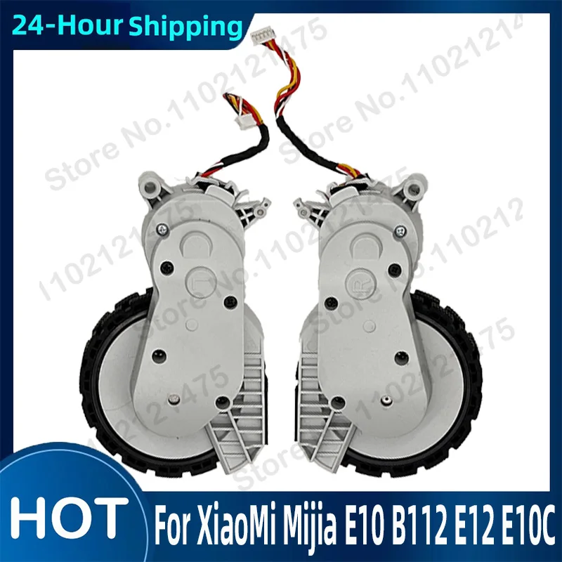 

Left Right Motor Drive Wheel Accessories For XiaoMi E10 B112 E12 E10C Mijia 3C Enhanced Version Robot Vacuum Cleaner Wheels Part