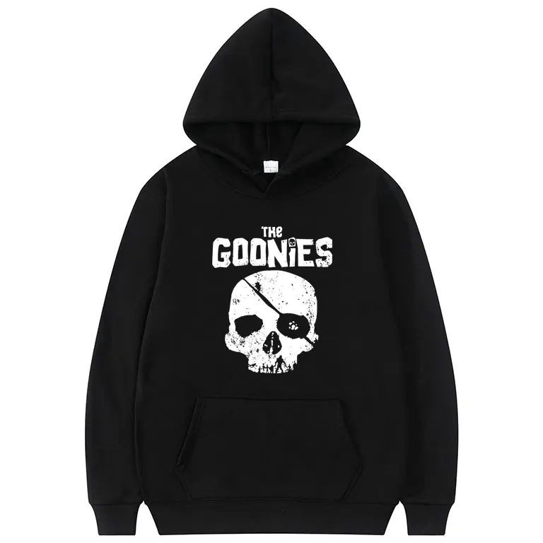 

Funny Movie The Goonies Never Say Die Hoodie Vintage Skeleton Graphic Tracksuit Men Women Gothic Oversized Fleece Cotton Hoodies