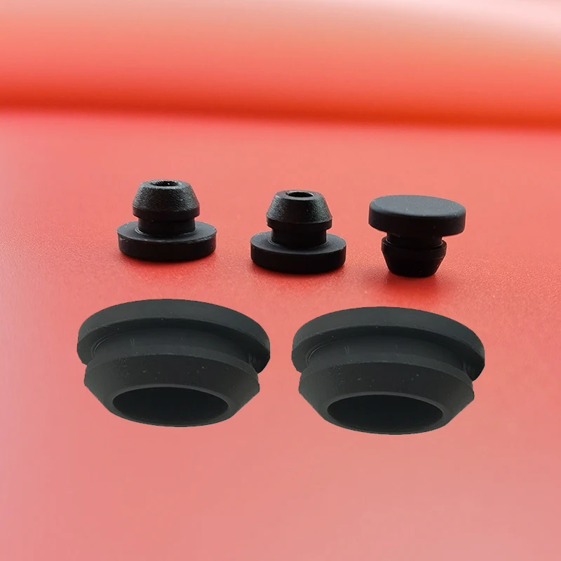 Beicai 2mm To 50mm Silicon Rubber Hole Caps Rubber Male Plug Silicone Stopper Tap Bung Plastic Pipe Seal Caps Cover Waterproof