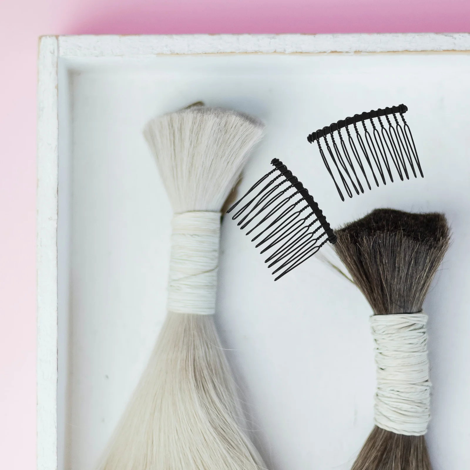 

25Pcs Metal Hair Combs for Women Multi-Tooth Design Side Comb Clips Easy Hairstyling Daily Wear French Hair Pieces