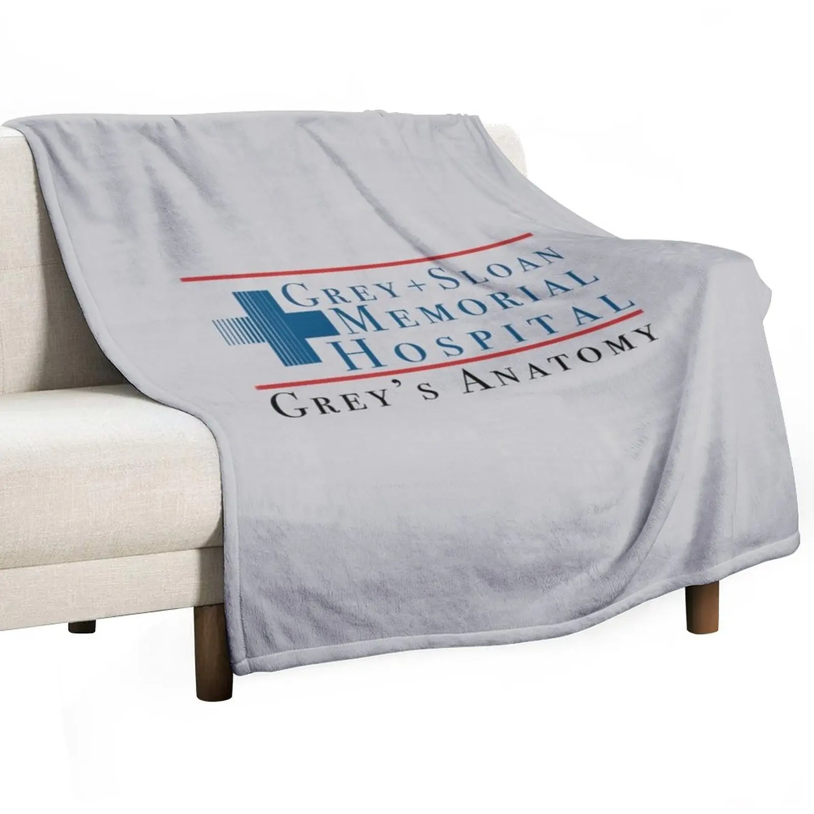 

Grey Sloan Throw Blanket Flannel Shaggy Blankets For Bed Sofa Throw Blankets