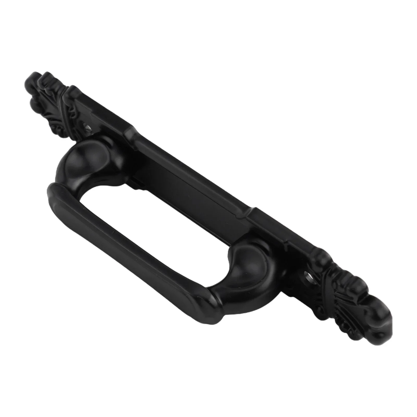 

1pc Sliding Barn Door Pull Handle Pull And Flush No Punching Heavy Duty Door Handle Set Matte Black Furniture Hardware