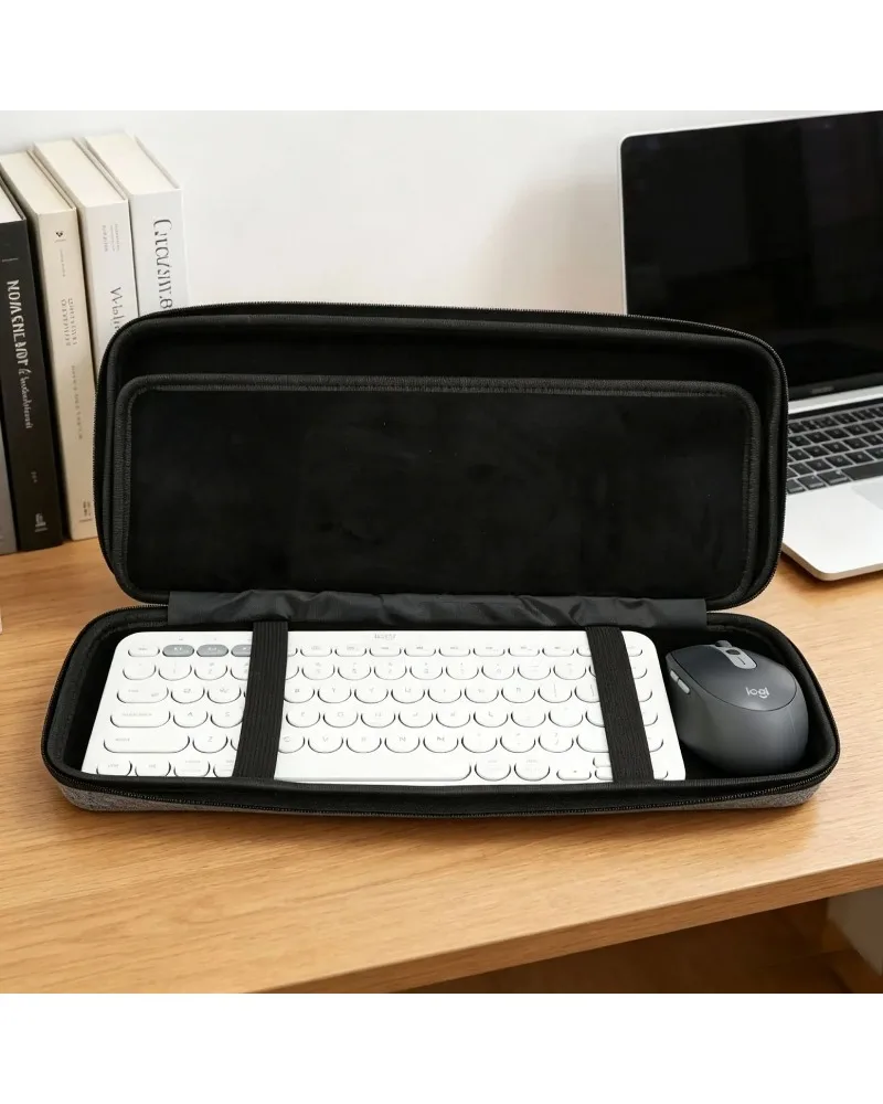 Multi Purpose Keyboard Storage Bag Portable Water Resistant Hard Shell Protective EVA Case For Mechanical Keyboards