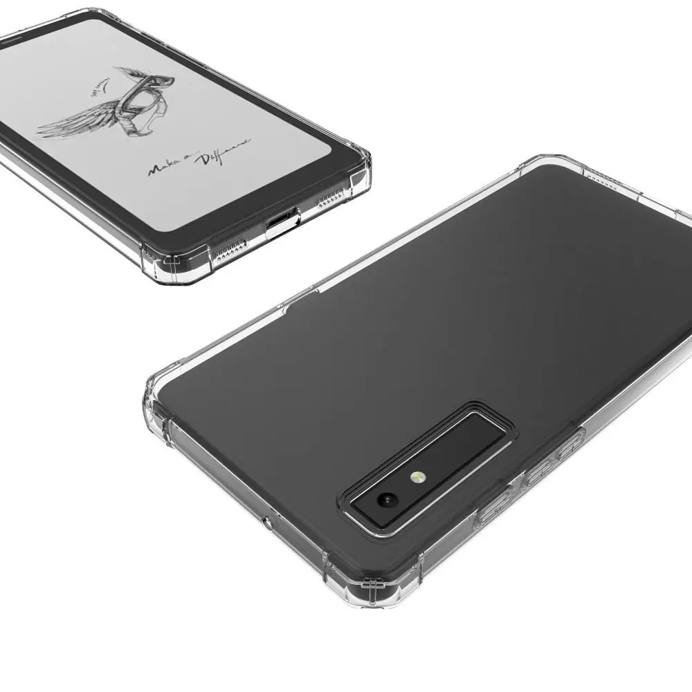 Transparent 6.13 inch e-Reader Case TPU Soft Protective Shell Wear Resistant Clear for Onyx Boox Palma 2/Kant 2 2024