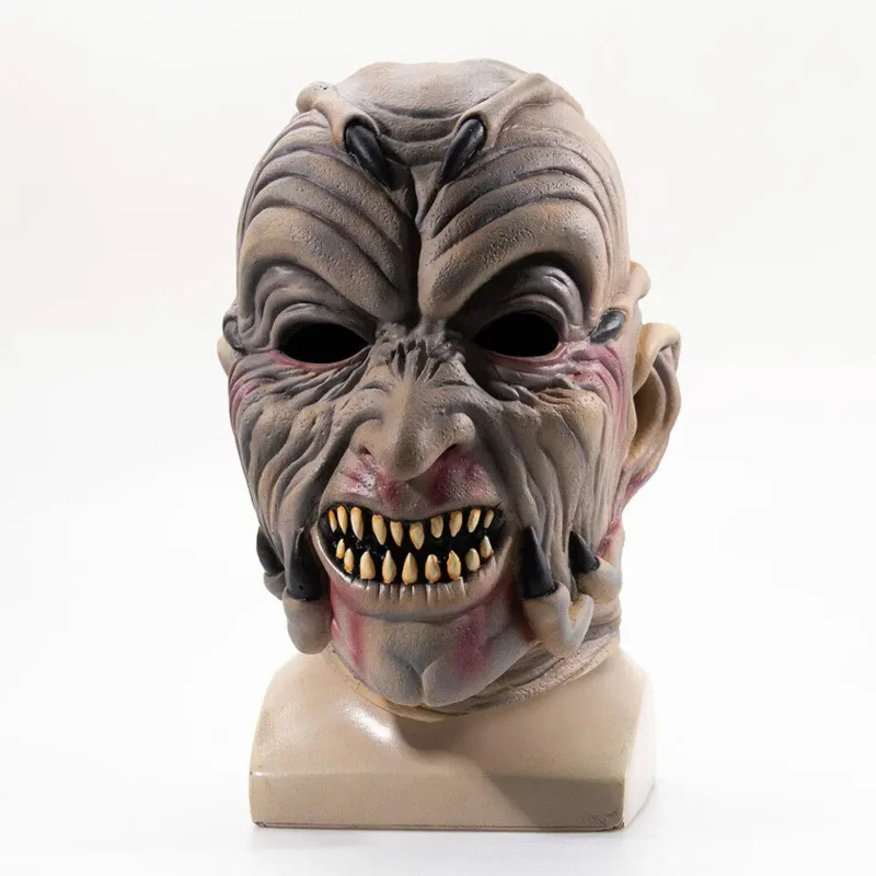 2024 Maskers Cosplay Jeepers Creepers Scary The Bat Mensen Monster Maskers Halloween Masker Latex voor Volwassen Kerst Rekwisieten