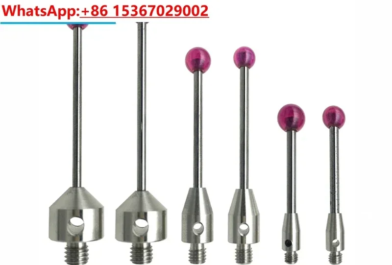 Adapter of three-coordinate measuring needle thread CNC Needle Ruby ball probe Lever Thread Tungsten steel measurement CMM