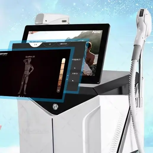 2 In 1 Diode Laser Hair Removal & Pico Laser Machine, Tattoo Removal Pigment Treatment Skin Rejuvenation Beauty Salon Equipment