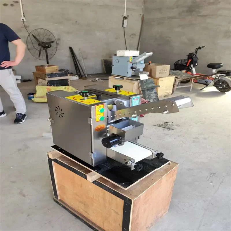 For Imitation Handmade Small Dumpling Skin Machine Commercial Automatic Bun Rolling Machine Steamed Dumpling Siu Mai Wonton