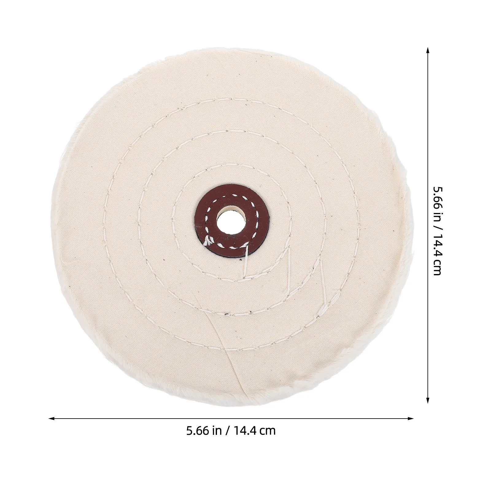 2Pcs Cotton Polishing Wheel Mirror Buffing Pads Set for Wood Metal Stone High Precision Polishing Buffing Wheel