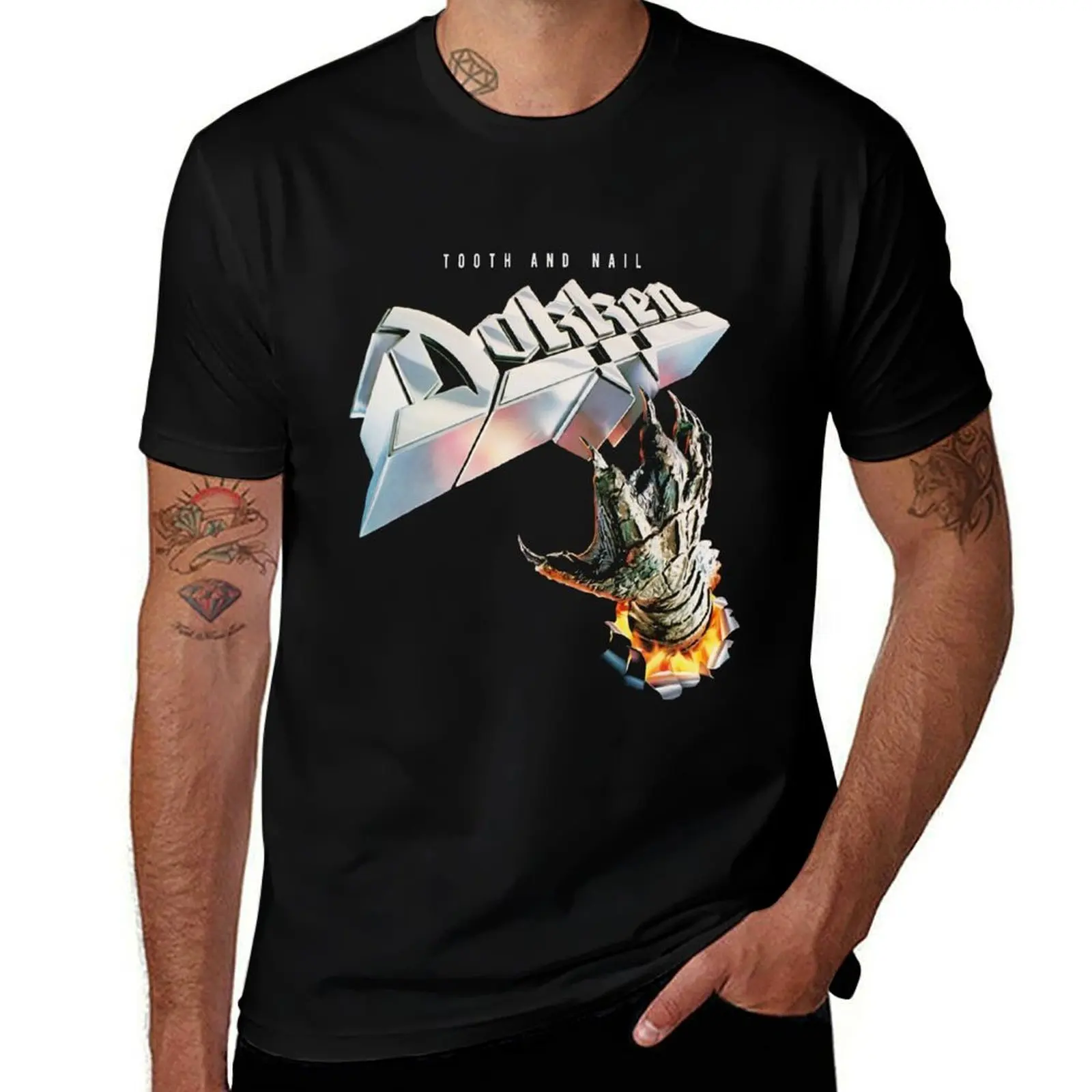 Tooth and Nail - Dokken T-Shirt Plus Size All Match Tee Shirt T-Shirt