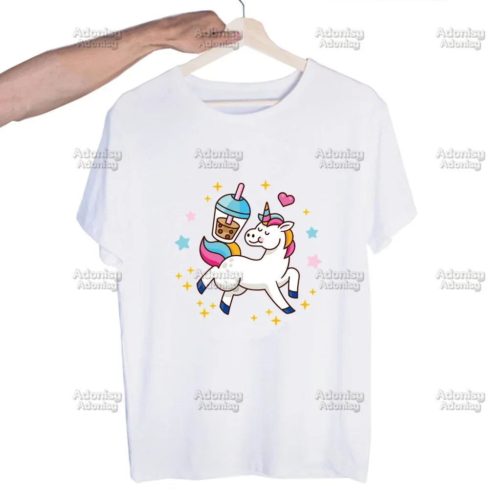 

Kawaii Anime Bubble Tea Milk Funny T Shirt Men New Casual Short Sleeve Tshirt Homme Manga Unisex T-shirt Tees