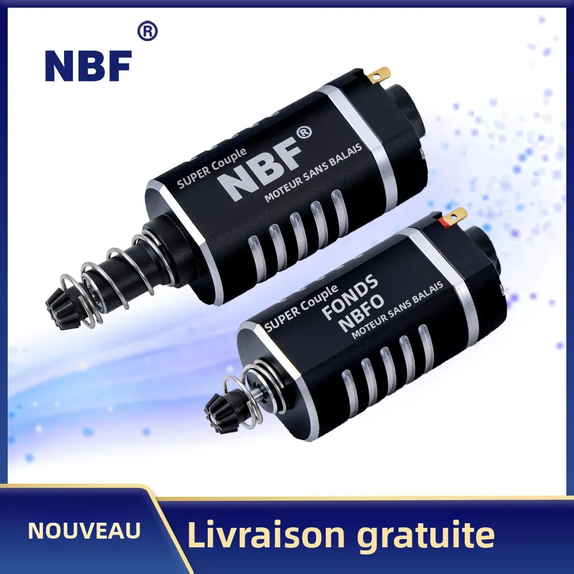 Nouveau NBF 4.0 vente en gros AEG moteur Airsoft sans brosse Mosfet Airsoft boîte de vitesses V2 pièces Combo Rc CNC DC BLDC moteur jouet accessoires