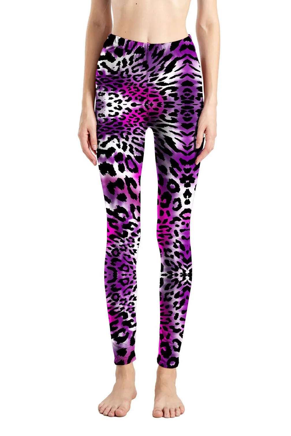 Leopard Leggings Printed High Waist Wildthing Leopard Elasticity Pants Soft Trousers For Women Workout Tights Fitness Outfits